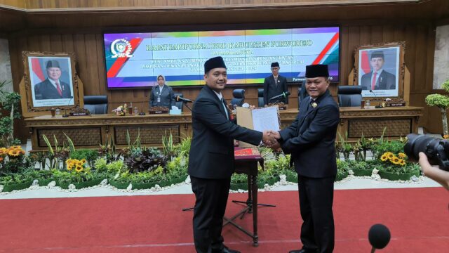 Rudi Hartono Sah Jadi Wakil Ketua DPRD Purworejo Pimpinan Dewan Kini Lengkap