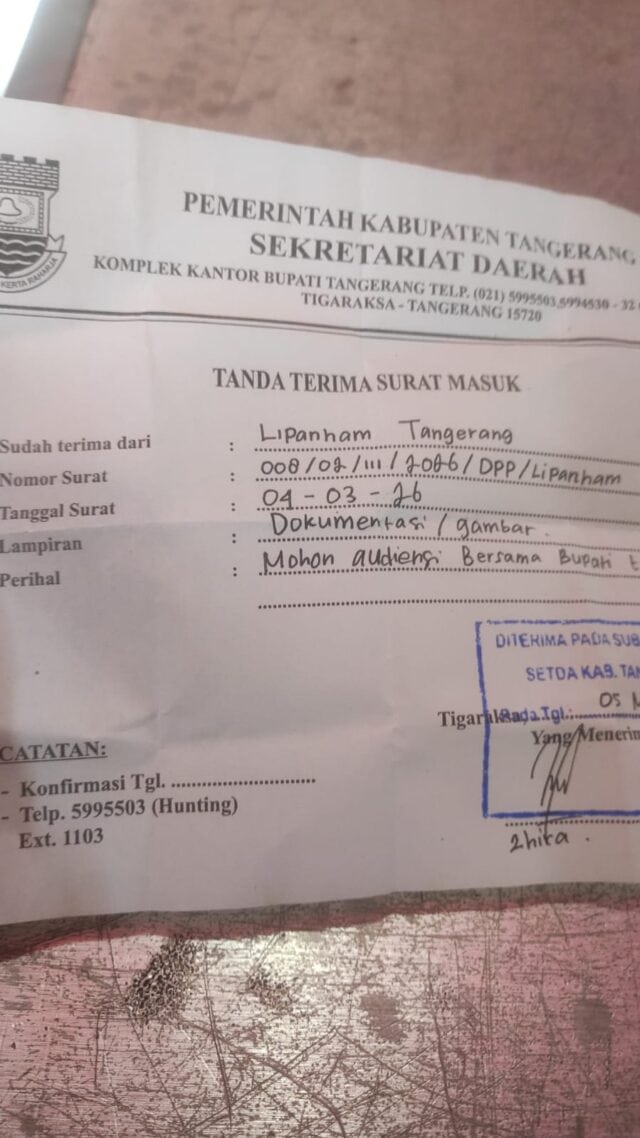 Abaikan SE Bupati, THM Gading Serpong Diduga Tetap Beroperasi Saat Ramadan LipanHam Surati Bupati