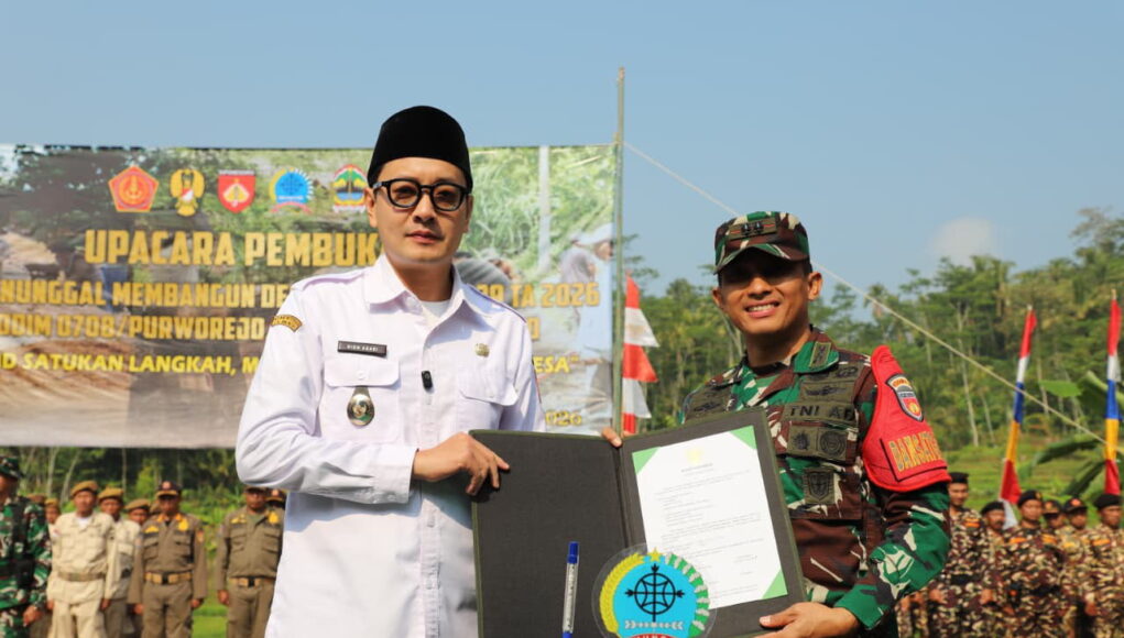 TMMD ke-129 Kabupaten Purworejo Resmi Dimulai, Percepat Pembangunan Infrastruktur Desa Watuduwur