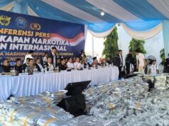 BNN Gerebek Gudang 3,37 Ton Narkotika dari Thailand di Gresik