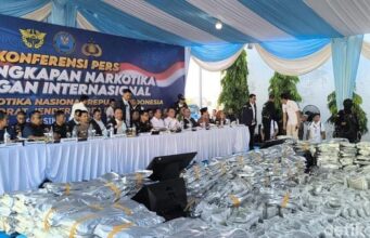 BNN Gerebek Gudang 3,37 Ton Narkotika dari Thailand di Gresik