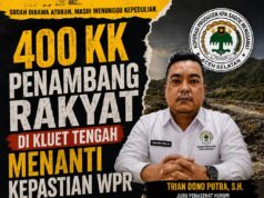 Sebanyak 400 KK Penambang Rakyat di Kluet Tengah Menanti Kepastian Wilayah Pertambangan Rakyat