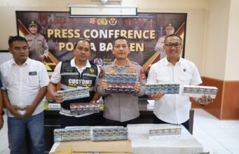 Polda Banten Ungkap Peredaran Rokok Tanpa Pita Cukai, Amankan 89 Bal Rokok Ilegal
