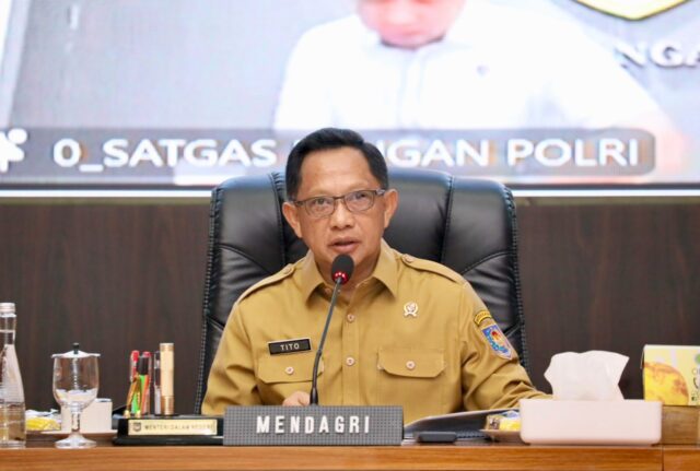Mendagri Minta Pemda Perkuat Pengendalian Inflasi