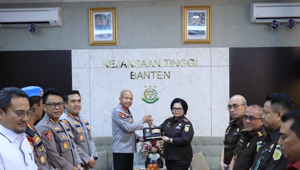 Pererat Sinergi Antar Aparat Penegak Hukum, Kapolda Banten Silaturahmi Ke Kejati