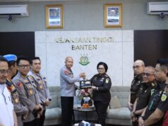 Pererat Sinergi Antar Aparat Penegak Hukum, Kapolda Banten Silaturahmi Ke Kejati