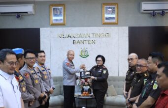 Pererat Sinergi Antar Aparat Penegak Hukum, Kapolda Banten Silaturahmi Ke Kejati