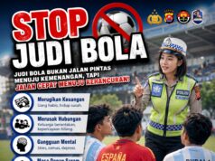 Polda Banten Edukasi Masyarakat tentang Bahaya Judi Bola Online